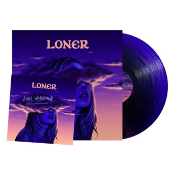 LONER (EXCLUSIVE TRANSPARENT PURPLE LP) + SIGNED ART CARD + DIGITAL